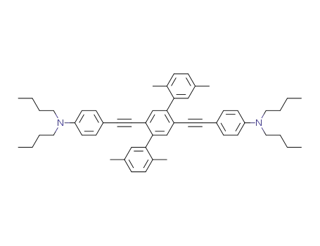 2',5'-bis(4-(N,N-dibutylamino)phenyl)ethynyl-2,2,5,5-tetramethyl[1,1':4',1]terphenyl