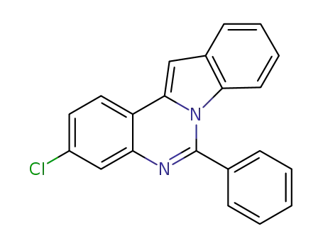3-chloro-6-phenylindolo[1,2-c]quinazoline