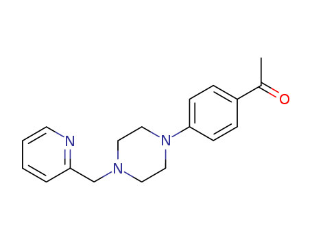 1-(4-(4-((Pyridin-2-yl)methyl)piperazin-1-yl)phenyl)ethanone