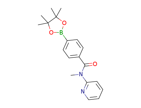 Benzamide,N-methyl-N-2-pyridinyl-4-(4,4,5,5-tetramethyl-1,3,2-dioxaborolan-2-yl)-