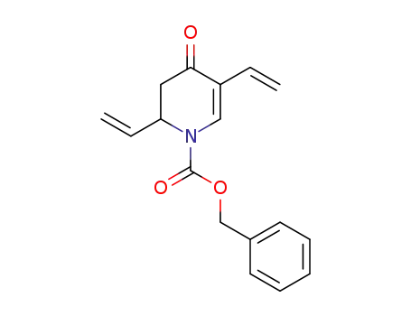 1(2H)-Pyridinecarboxylic acid, 2,5-diethenyl-3,4-dihydro-4-oxo-,
phenylmethyl ester