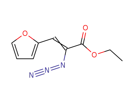 Ethyl 2-azido-3-(furan-2-yl)prop-2-enoate