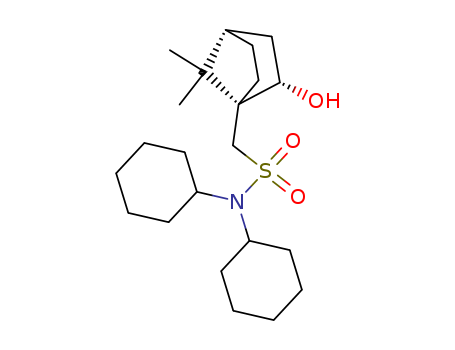 (-)-N,N-dicyclohexyl-(1S)-isoborneol-10-sulfonamide