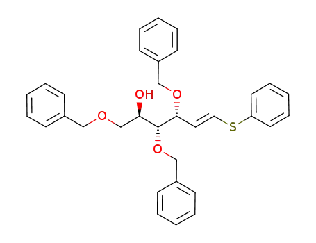 (E)-3,4,6-tri-O-benzyl-1,2-dideoxy-1-phenylsulfanyl-D-arabino-hex-1-enitol