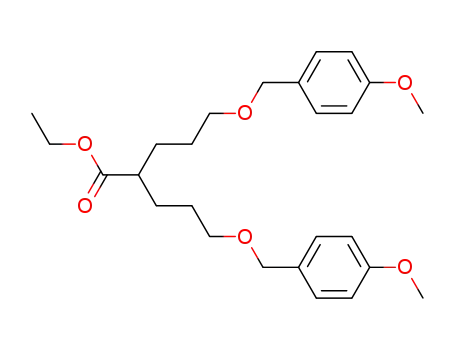 5-(4-methoxy-benzyloxy)-2-[3-(4-methoxy-benzyloxy)-propyl]-pentanoic acid ethyl ester