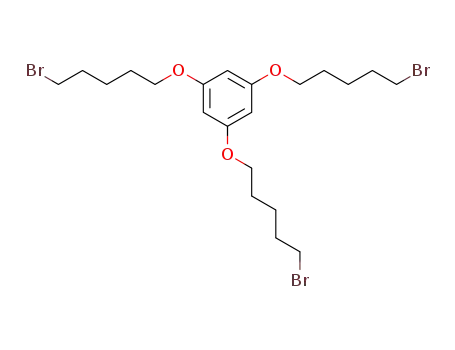 Molecular Structure of 461055-41-4 (Benzene, 1,3,5-tris[(5-bromopentyl)oxy]-)