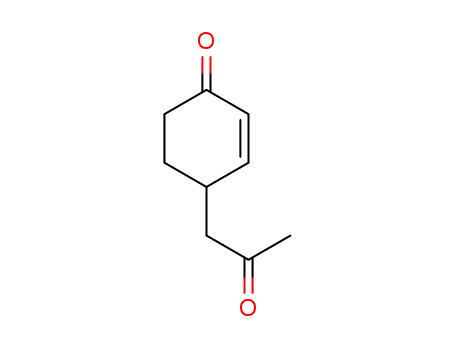 Molecular Structure of 56051-94-6 (4-Acetonyl-2-cyclohexene-1-one)