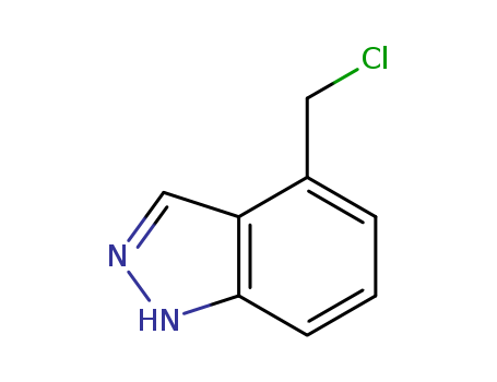 1H-Indazole, 4-(chloromethyl)-                                                                                                                                                                          