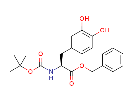 N-(tert-butoxycarbonyl)-3,4-dihydroxy-L-Pheny lalanine benzyl  ester