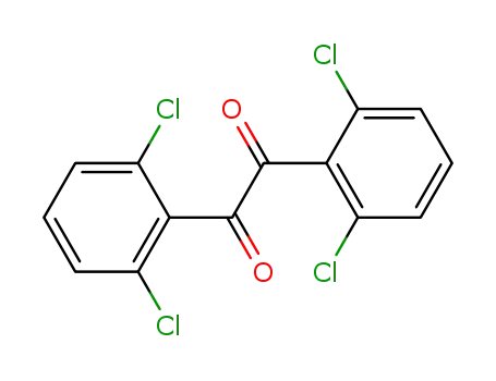 Molecular Structure of 75806-06-3 (Ethanedione, bis(2,6-dichlorophenyl)-)