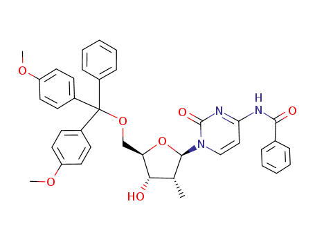 5'-O-(dimethoxytrityl)-2'-deoxy-2'-α-methyl-N<sup>4</sup>-benzoylcytidine