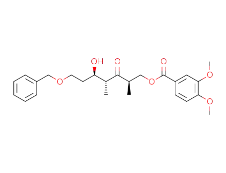 [2R,4R,5R]-3,4-dimethoxy-benzoic acid 7-benzyloxy-5-hydroxy-2,4-dimethyl-3-oxo-hepthyl ester