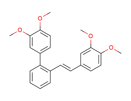 2'-[(E)-2-(3,4-Dimethoxy-phenyl)-vinyl]-3,4-dimethoxy-biphenyl