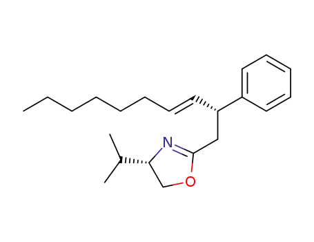 Oxazole, 4,5-dihydro-4-(1-methylethyl)-2-[(2R,3E)-2-phenyl-3-decenyl]-,
(4S)-