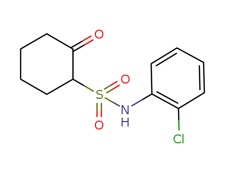 Cyclohexanesulfonamide, N-(2-chlorophenyl)-2-oxo-