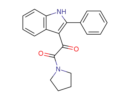 1-(2-PHENYL-1H-INDOL-3-YL)-2-(1-PYRROLIDINYL)-1,2-ETHANEDIONE