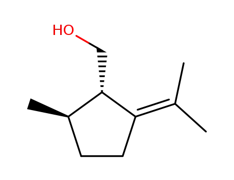 Cyclopentanemethanol, 2-methyl-5-(1-methylethylidene)-, (1S,2R)-