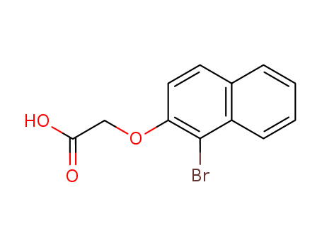 (1-BROMO-NAPHTHALEN-2-YLOXY)-ACETIC ACIDCAS