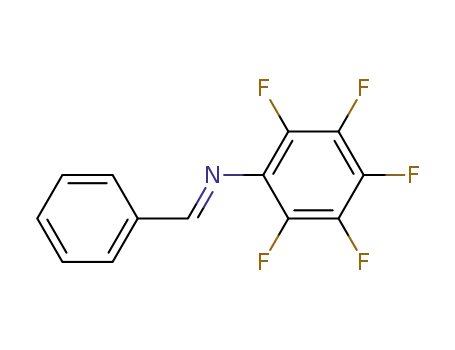 Benzenamine, 2,3,4,5,6-pentafluoro-N-(phenylmethylene)-, (E)-