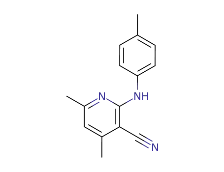 4,6-dimethyl-2-(4-methyl-anilino)-nicotinonitrile