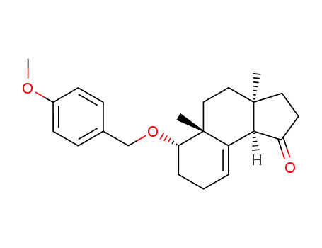 (+)-(3aS,5aR,6S,9bR)-6-(4-methoxybenzyloxy)-3,3a,4,5,5a,6,7,8-octahydro-3a,5a-dimethyl-2H-cyclopenta[a]naphthalen-1(9bH)-one