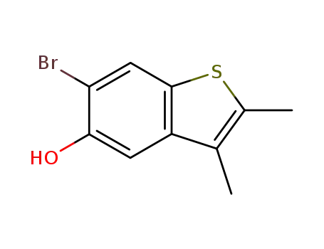 6-bromo-5-hydroxy-2,3-dimethylbenzo[b]thiophene