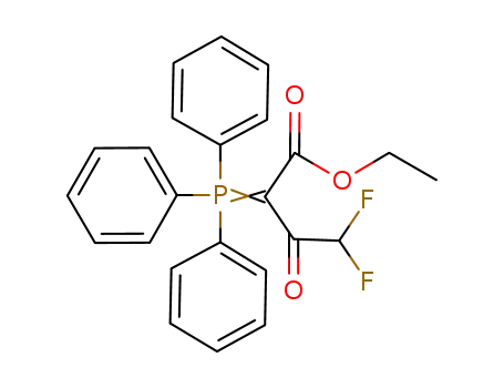 Butanoic acid, 4,4-difluoro-3-oxo-2-(triphenylphosphoranylidene)-, ethyl
ester
