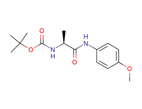 (S)-tert-butyl (1-((4-methoxyphenyl)amino)-1-oxopropan-2-yl)carbamate