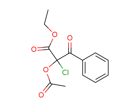 ethyl 2-acetoxy-2-chloro-3-oxo-3-phenylpropanoate