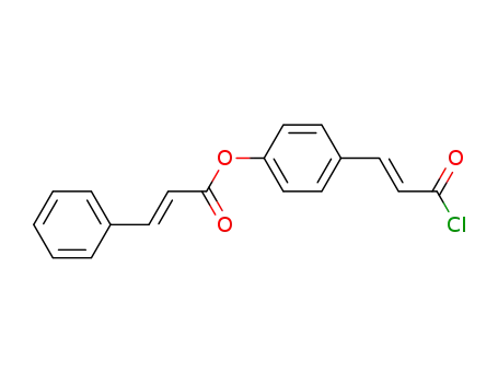 (E)-4-[(E)-cinnamoyloxy]cinnamoyl chloride