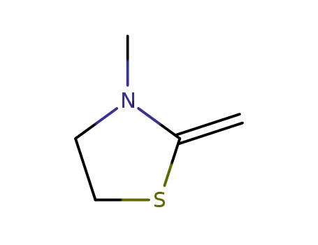 Molecular Structure of 734510-89-5 (3-methyl-2-methylene-1,3-thiazolidine)