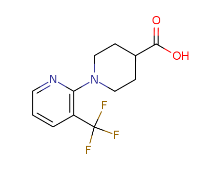 1-[3-(Trifluoromethyl)pyridin-2-yl]piperidine-4-carboxylic acid
