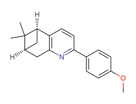 5,7-Methanoquinoline,
5,6,7,8-tetrahydro-2-(4-methoxyphenyl)-6,6-dimethyl-, (5S,7S)-