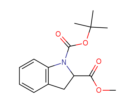 1H-Indole-1,2-dicarboxylicacid, 2,3-dihydro-, 1-(1,1-dimethylethyl) 2-methyl ester