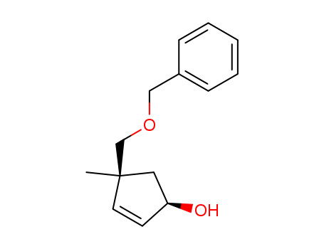 2-CYCLOPENTEN-1-OL,4-METHYL-4-[(PHENYLMETHOXY)METHYL]-,(1R,4S)-