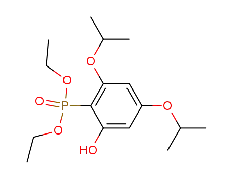 (2-hydroxy-4,6-diisopropoxy-phenyl)phosphonic acid diethyl ester