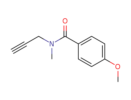 Benzamide, 4-methoxy-N-methyl-N-2-propynyl-