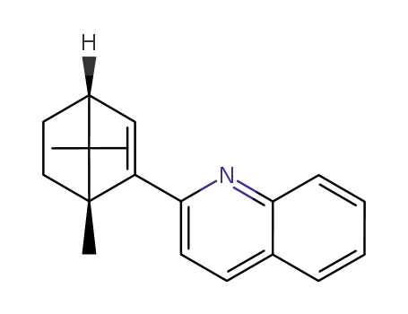 Quinoline, 2-[(1R,4R)-1,7,7-trimethylbicyclo[2.2.1]hept-2-en-2-yl]-
