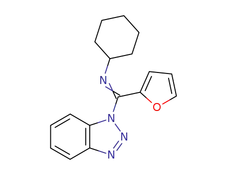N-[(1H-1,2,3-benzotriazol-1-yl)(2-furyl)methylidene]-N-cyclohexylamine