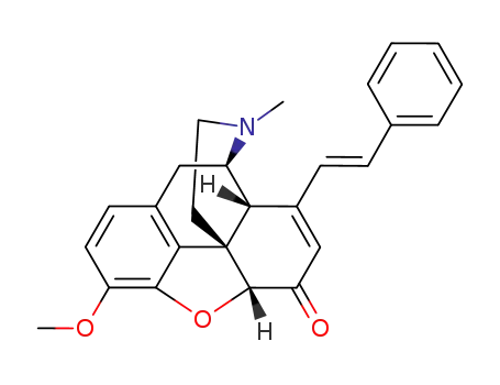 8-[(1E)-2-phenylethenyl]codeinone
