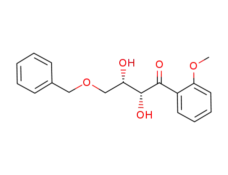 (2R,3S)-4-Benzyloxy-2,3-dihydroxy-1-(2-methoxy-phenyl)-butan-1-one