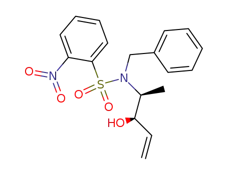 (3R,4S)-4-[benzyl(2-nitrobenzenesulfonyl)amino]pent-1-en-3-ol