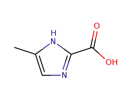 Molecular Structure of 70631-93-5 (4-METHYL-1H-IMIDAZOLE-2-CARBOXYLICACID)