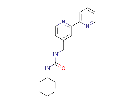 Urea, N-([2,2'-bipyridin]-4-ylmethyl)-N'-cyclohexyl-