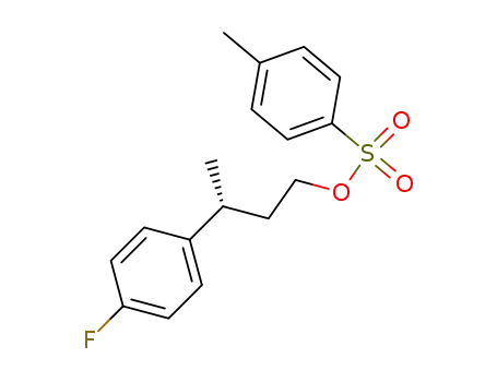(3R)-3-(p-fluorophenyl)butyl 4-methyl-1-benzenesulfonate