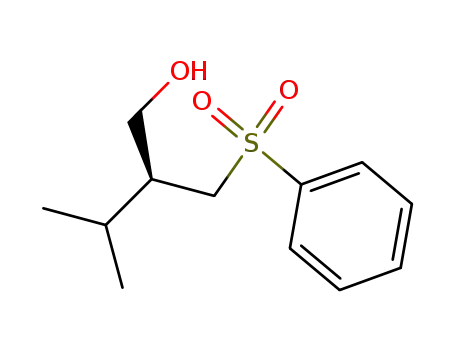 1-Butanol, 3-methyl-2-[(phenylsulfonyl)methyl]-, (2S)-