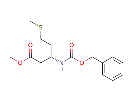 methyl (3R)-3-[(benzyloxy)carbonylamino]-5-methylsulfanylpentanoate