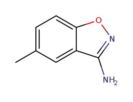 Molecular Structure of 89976-56-7 (5-METHYL-1,2-BENZISOXAZOL-3-AMINE)
