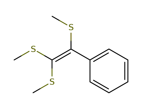 Molecular Structure of 22946-45-8 ((TRIS-METHYLSULFANYL-VINYL)-BENZENE)