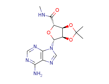 2',3'-O-Isopropylidene-adenosine-5-N-methylcarbamide